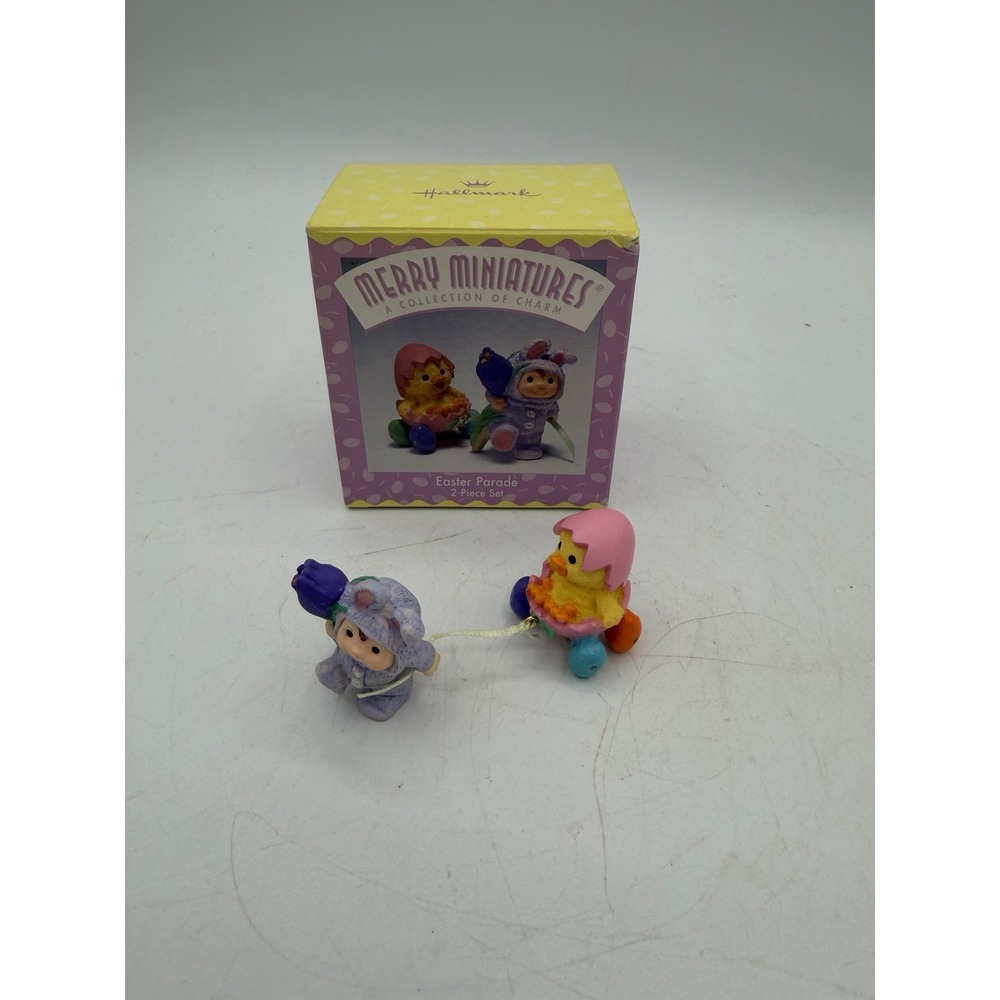 🐣🌸 Hallmark Keepsake Merry Miniatures 1997 "Easter Parade" #08562 🌸🐣